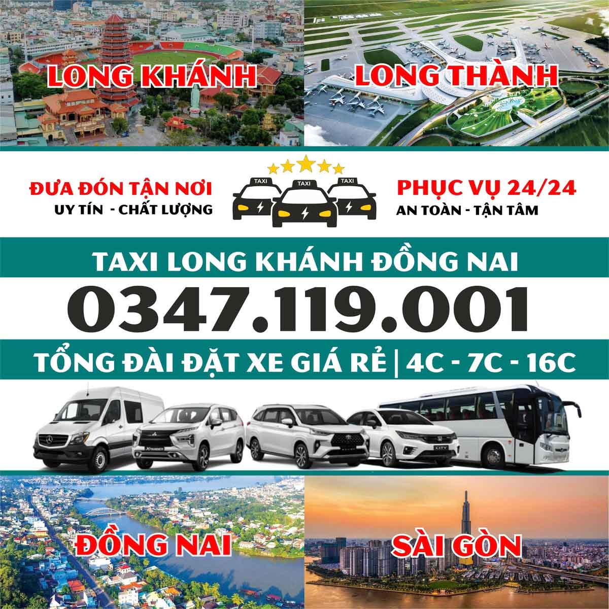 Taxi Long Khánh Đồng Nai