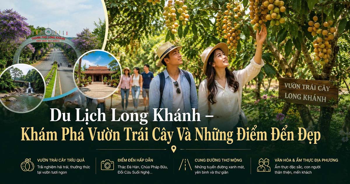 Du Lịch Long Khánh – Khám Phá Vườn Trái Cây Và Những Điểm Đến Đẹp