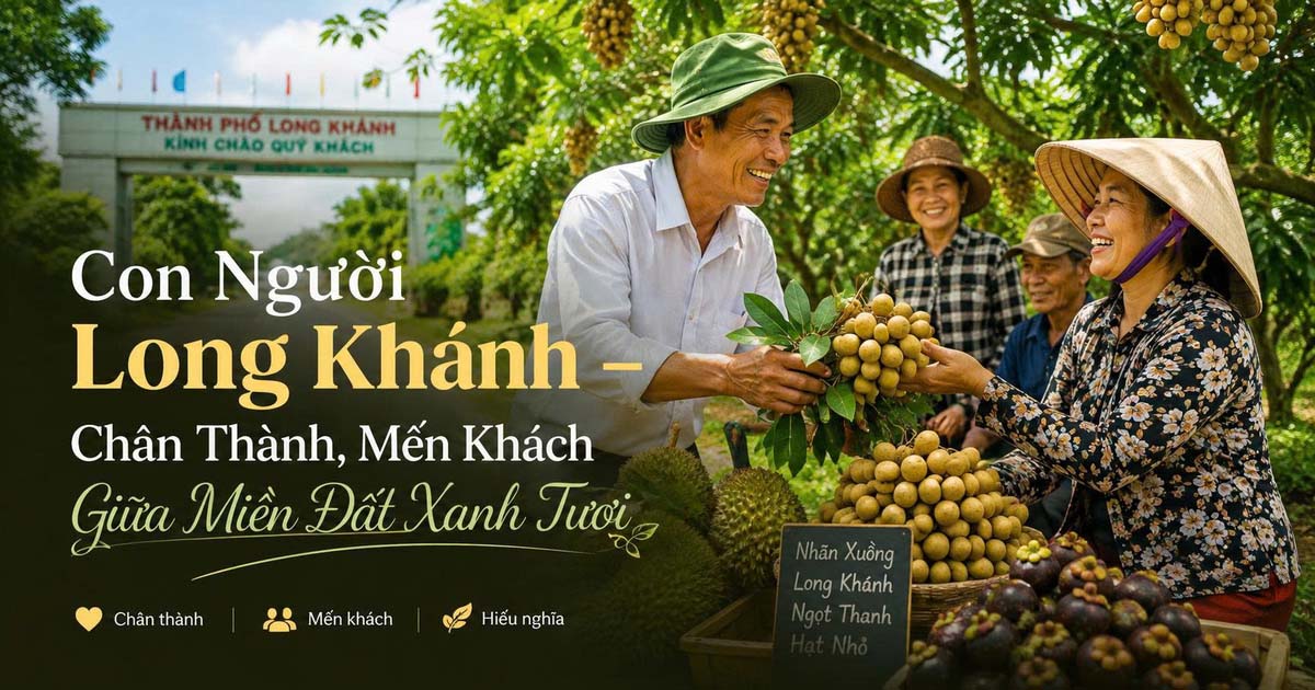 Con Người Long Khánh – Chân Thành, Mến Khách Giữa Miền Đất Xanh Tươi